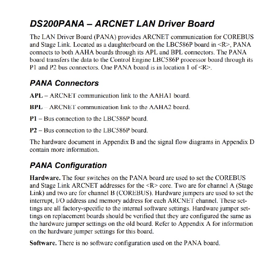 First Page Image of DS200PANAH1ABB Data Sheet GEH-6153.pdf